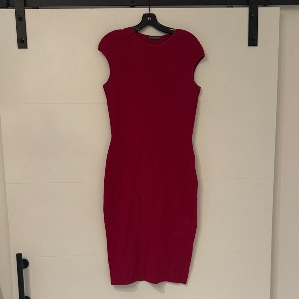 Alexander McQueen Bodycon Deep cranberry Size L